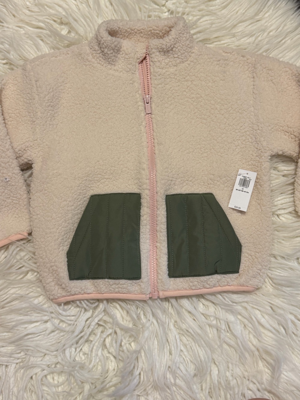 Old Navy Toddler Sherpa Jacket